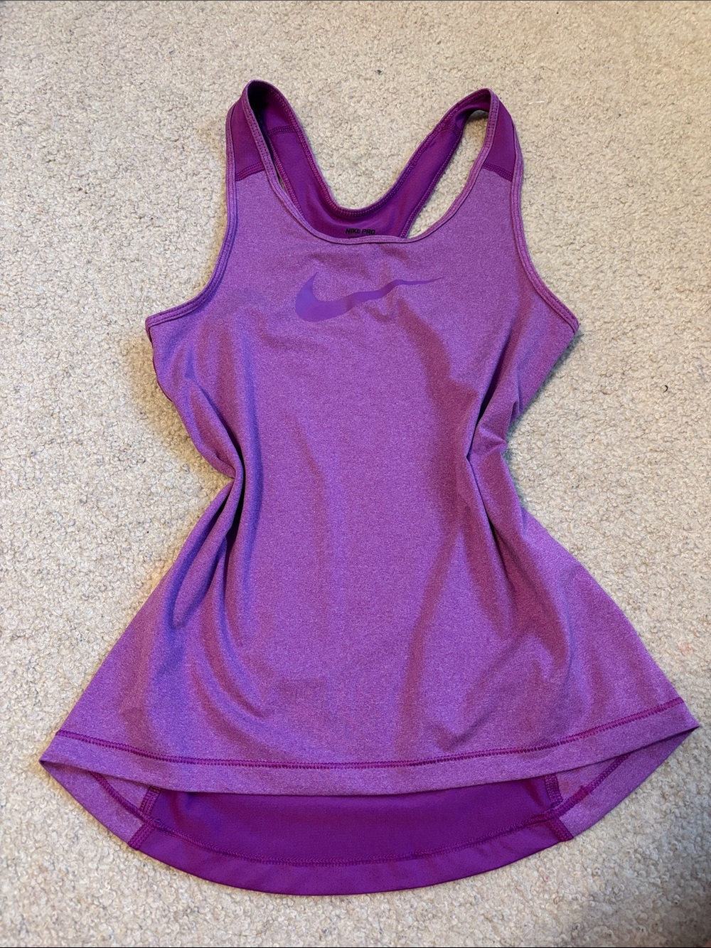Nike Women's Purple Racerback Training Tank